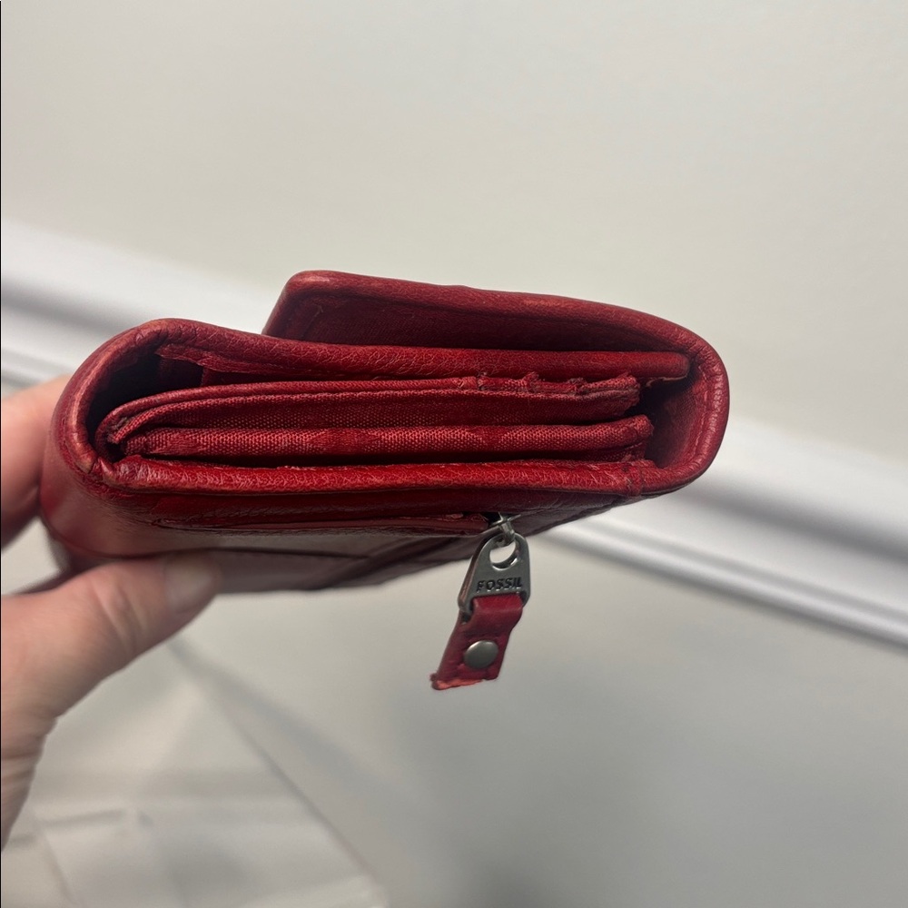Fossil Women's Multicolor Full Leather Wallet - Picture 7 of 9